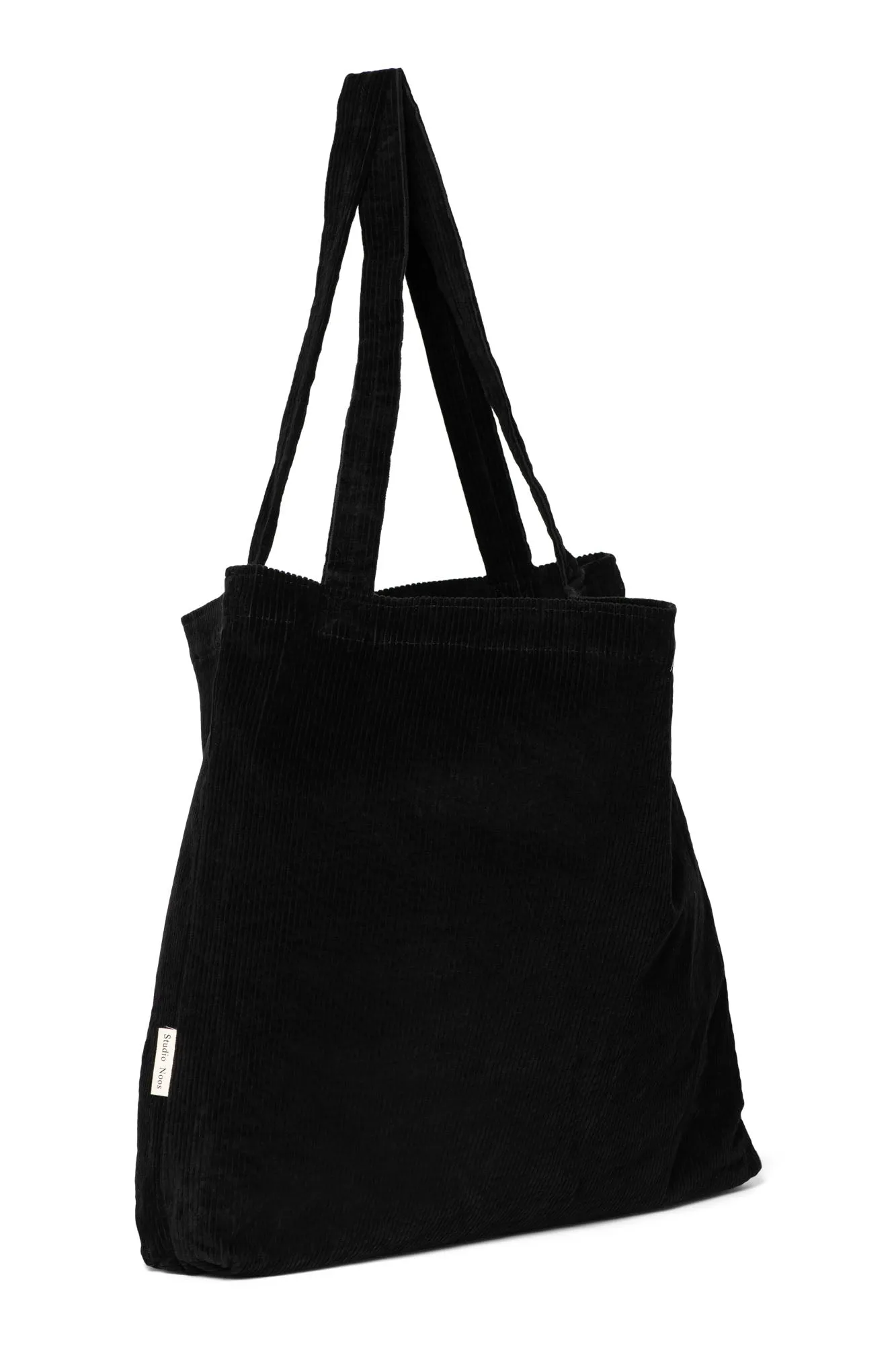 All Black Rib Mom Bag