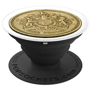 Amazon.com: One British Pound Coin - PopSockets Grip and Stand for Phones and Tablets: Cell Phones & Accessories