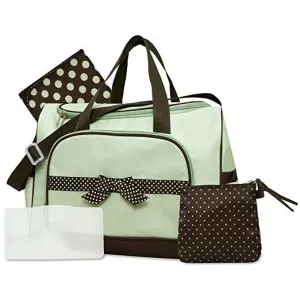 Baby Essentials Sage 4 in 1 Diaper Bag