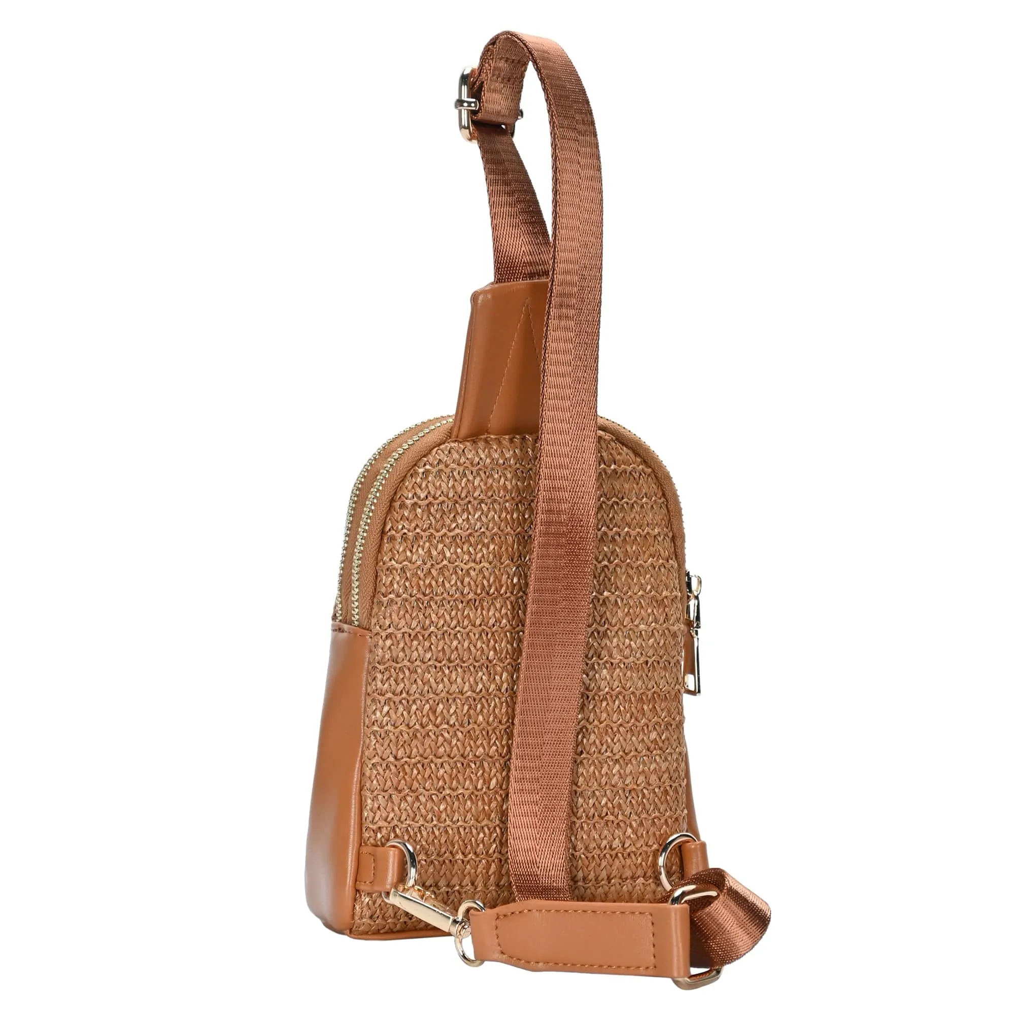 BGW5815 Maddie Straw Sling Bag