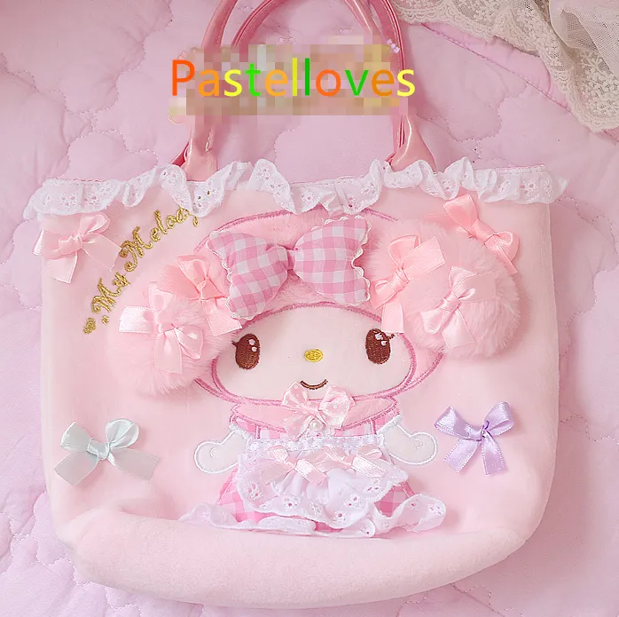 Cartoon Bow Handbag PL20257