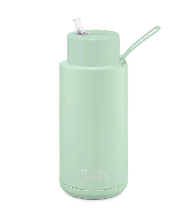 Frank Green 34oz Reusable bottle (Mint Gelato)