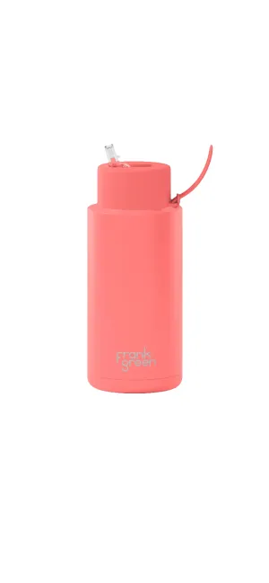 Frank Green 34oz Reusable bottle (Sweet Peach)