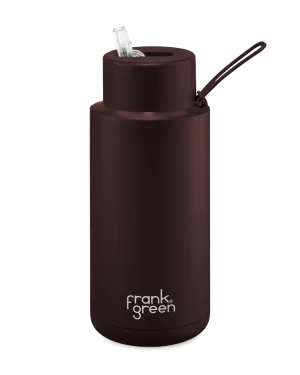 Frank Green Insulated Drink Bottle 1L - Chocolate