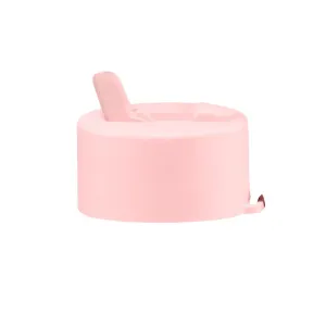 Frank Green Replacement Flip Straw Lid With Strap - Blushed