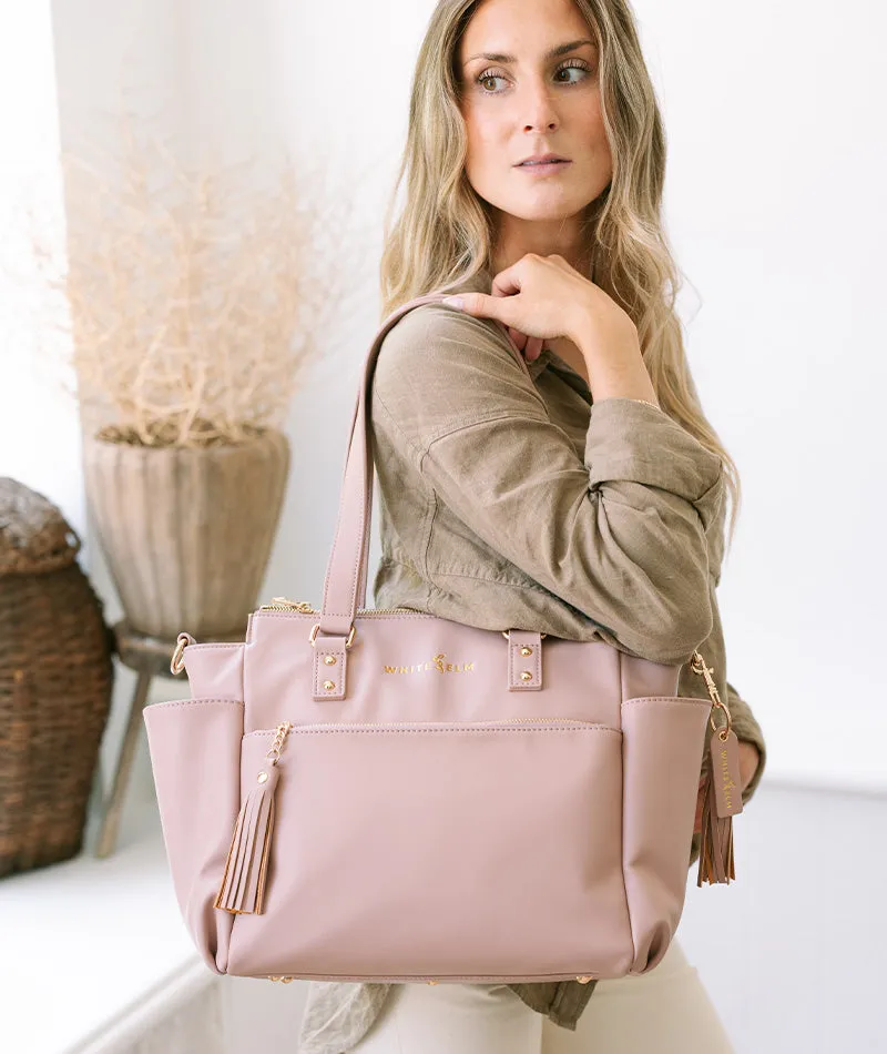 Gemini Mini Convertible Backpack - Dusty Rose