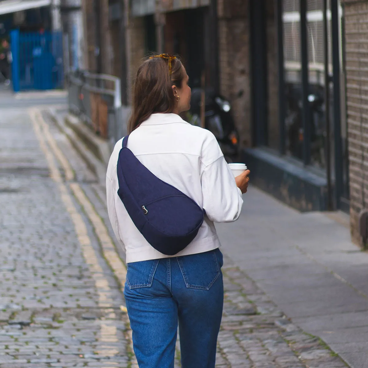 Healthy Back Bag - Small Distressed Nylon (17")