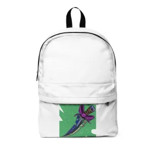 Pink Bow and Sword Unisex Classic Backpack