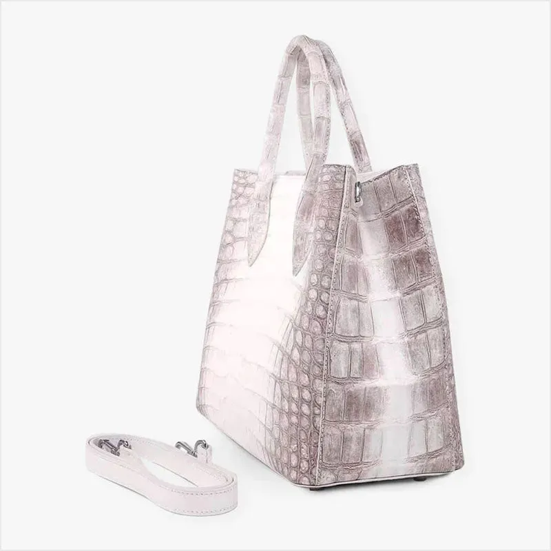 Purchase Best High Quality Crocodile White Leather Purse