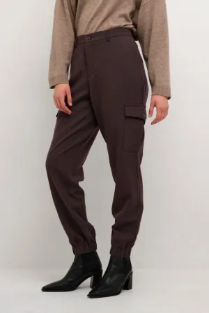 SIDE POCKET BROWN JOGGER PANT