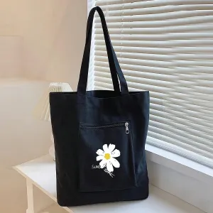 Stylish Floral Tote Bag Functional Fashionable  Ecofriendly