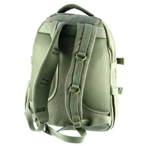 Troop London Classic Large Laptop Backpack Khaki