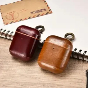 Vintage Premium Leather AirPods Case